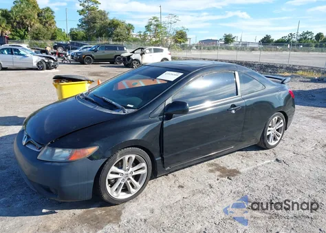2007 Honda Civic Si из США, поврежденный, VIN 2HGFG215X7H703740
